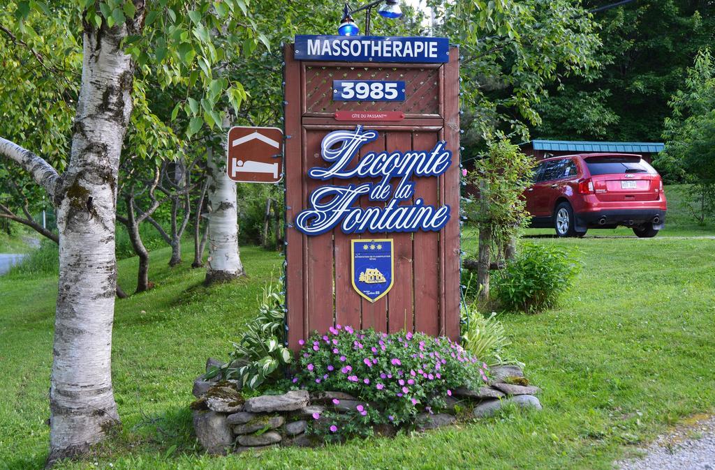 Villa Lecomte De La Fontaine North Hatley Exterior foto